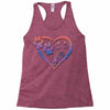 perfect dog love Racerback Tank
