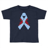stomach cancer ribbon and rose Toddler T-shirt