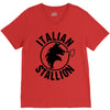 Rock Balboa italian stallion V-Neck Tee