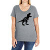 Mommysaurus Ladies Curvy T-Shirt