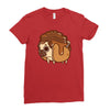 pancake pug Ladies Fitted T-Shirt