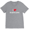 I Love Acupuncture V-Neck Tee