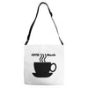 coffee snob Adjustable Strap Totes