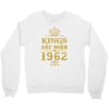 kings are born in 1962 Crewneck Sweatshirt