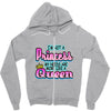 not princess queen Zipper Hoodie