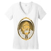 portrait of the walrus as a young man Women's V-Neck T-Shirt