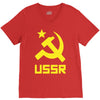 ussr cccp russia che revolution new V-Neck Tee