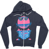 happy outdoors   porky roebuck Zipper Hoodie