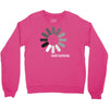 buffering  funny retro loading computer console fashion party Crewneck Sweatshirt