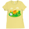 no jacket required Ladies Fitted T-Shirt