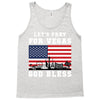 Lets Pray For Vegas, God Bless Tank Top