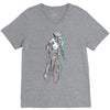 ride in 3d V-Neck Tee