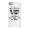 Dear Granny, Love, Your Favorite iPhone 7 Shell Case