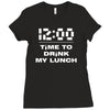 time to drink my lunch Ladies Fitted T-Shirt