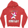 Born Unicorns-Born February Zipper Hoodie