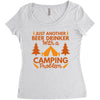 camping Women's Triblend Scoop T-shirt