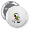 Happiness is Camp Pin-back button