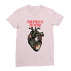 christmas in my heart Ladies Fitted T-Shirt