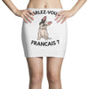 high end french bulldog Mini Skirts