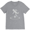 man is go V-Neck Tee
