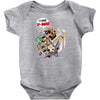 deadpool and superman Baby Bodysuit