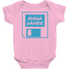 amiga inspired Baby Onesie