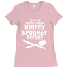knifey spooney Ladies Fitted T-Shirt