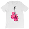 boxing gloves breast cancer T-Shirt