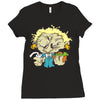 papy burger Ladies Fitted T-Shirt