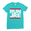 joe rogan run jre Ladies Fitted T-Shirt
