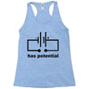 has potential Racerback Tank