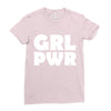 girl power Ladies Fitted T-Shirt