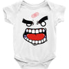 anger tee (flat version) Baby Bodysuit