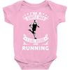simple man running Baby Bodysuit