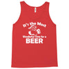 christmas shirt it's the most wonderful time for beer funny Tank Top