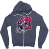 crunch time! Zipper Hoodie