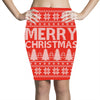 ugly merry christmas Pencil Skirts