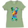 jake paul x colorful Ladies Fitted T-Shirt