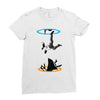 infinite loop Ladies Fitted T-Shirt