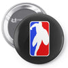 Captain NBA Style Pin-back button