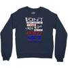 she is a crazy nurse Crewneck Sweatshirt