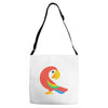 brids red Adjustable Strap Totes