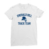 emerald hill track team Ladies Fitted T-Shirt