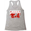 doomy and groovy Racerback Tank