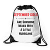 September Girls Drawstring Bags