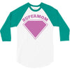supermom 3/4 Sleeve Shirt