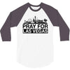 Pray for Las Vegas 3/4 Sleeve Shirt