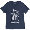 the lake is calling V-Neck Tee