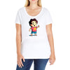 you're pretty great Ladies Curvy T-Shirt