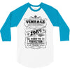 Vintage Aged To Perfection 1964 3/4 Sleeve Shirt